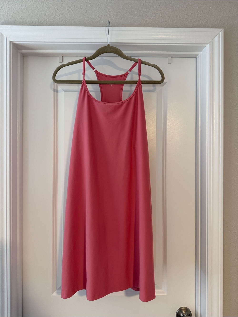 Old Navy Pink Racerback Activewear Dress